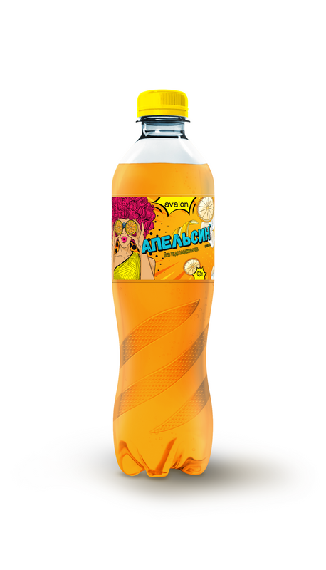 Вода солодка AVALON "зі см. АПЕЛЬСИНУ" 0,5 л